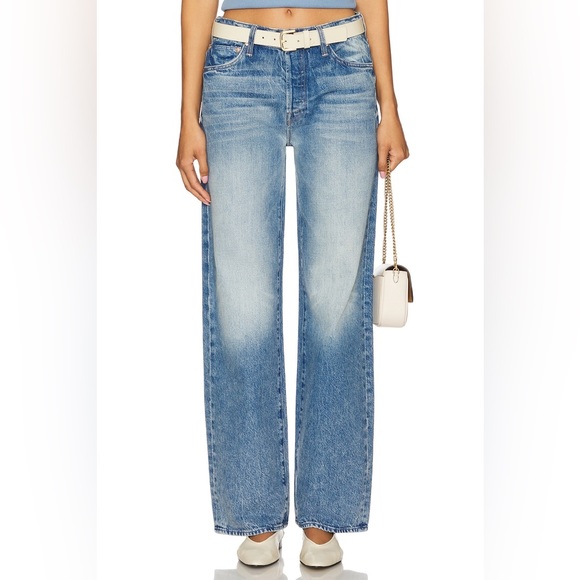 MOTHER NEW ⭐️The Dodger High Rise Button
Sneak Jeans in Wipeout 28 - Picture 5 of 16